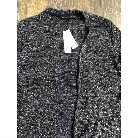 White House Black Market Sequined Sweater - Picture 2 of 3